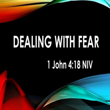 Church Sermon: Fear of God - Part 1 | PPTX