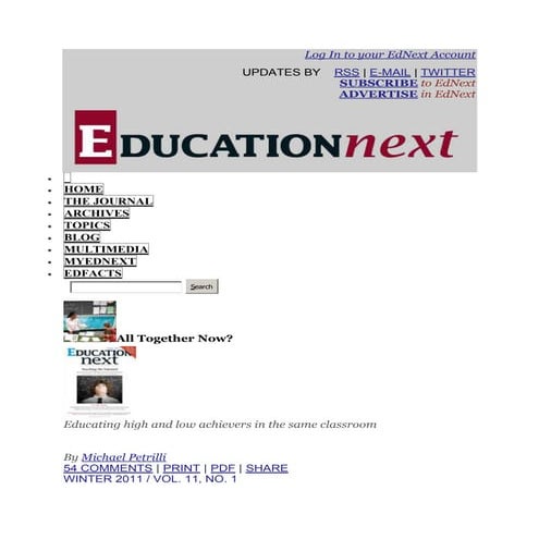 Dealing low and high