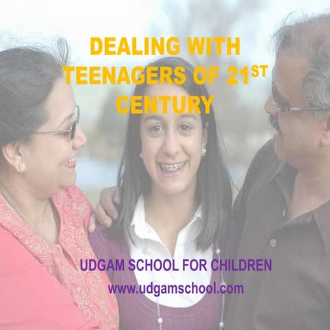 Dealing with teenagers