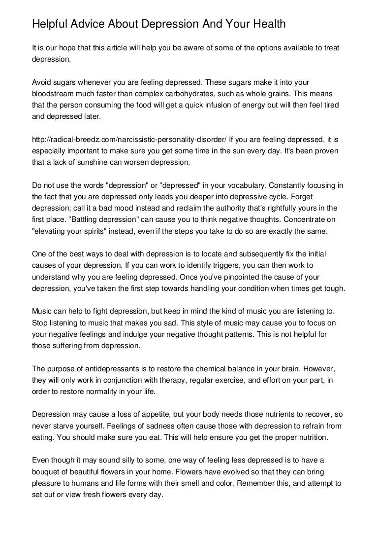 can depression cause you not to eat