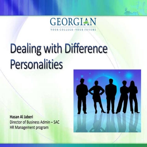 Dealing With Difference Personalities