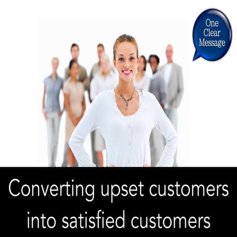 Dealing with difficult customers