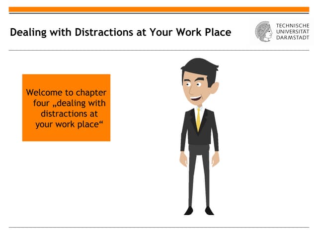 There Are Several Ways To Deal Effectively With Distractions Including Dealing with distractions | PPT