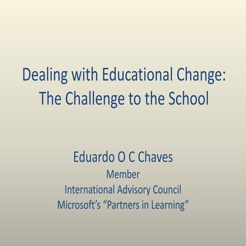Dealing with educational change   malaysia-c2