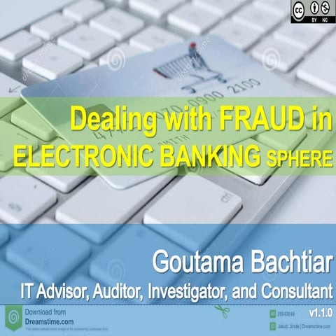 Dealing with Fraud in E-Banking Sphere