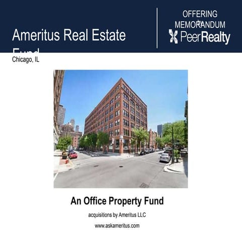 Ameritus Real Estate Fund Webinar