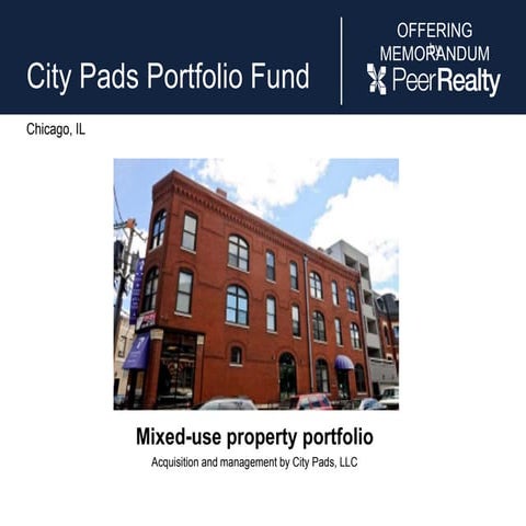 City Pads Portfolio Fund Webinar