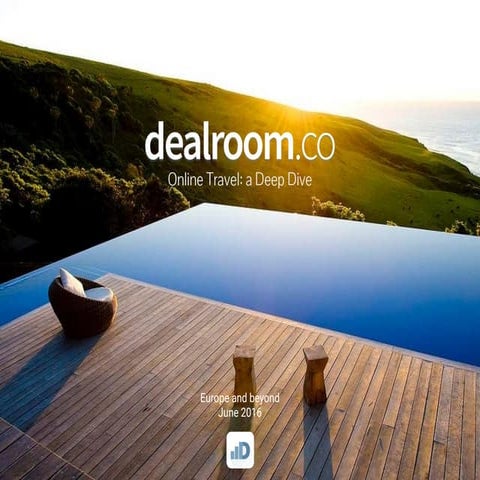 Online travel report by Dealroom June 2016