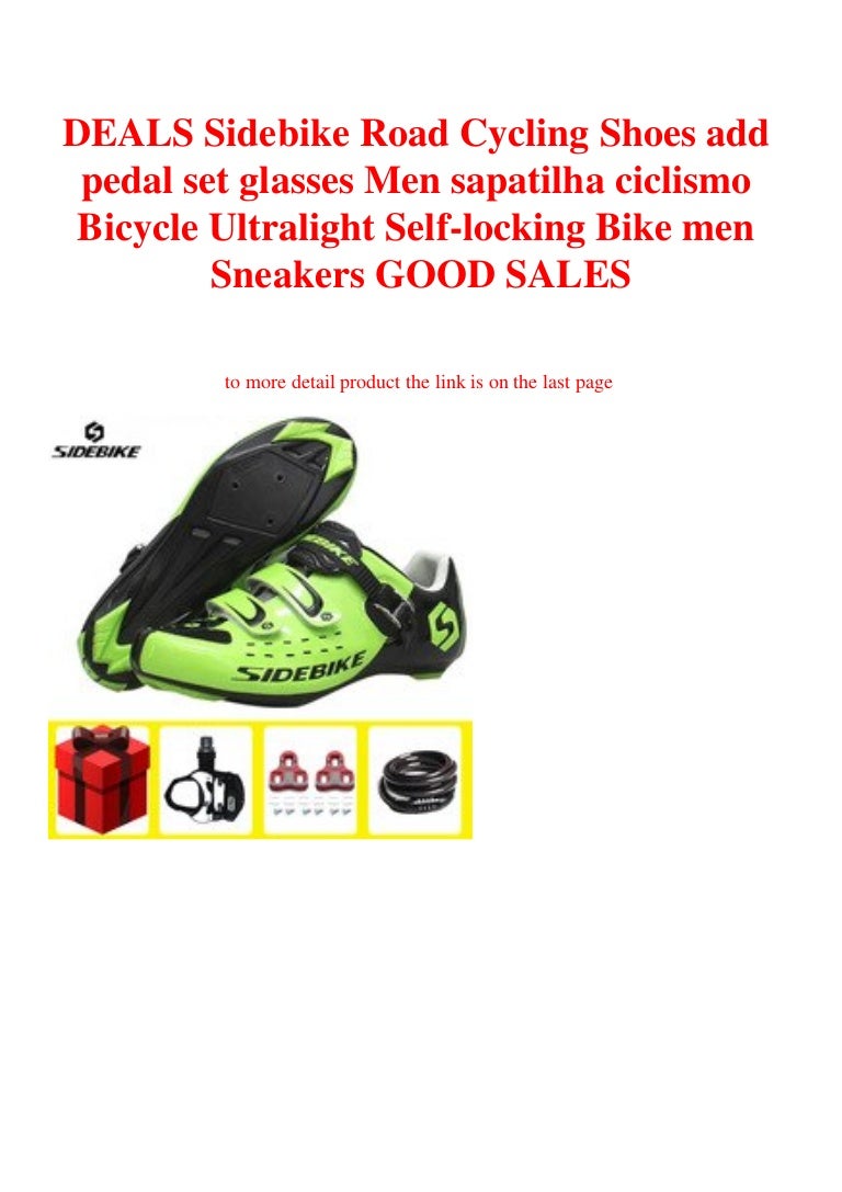 cycling shoes and pedals deals