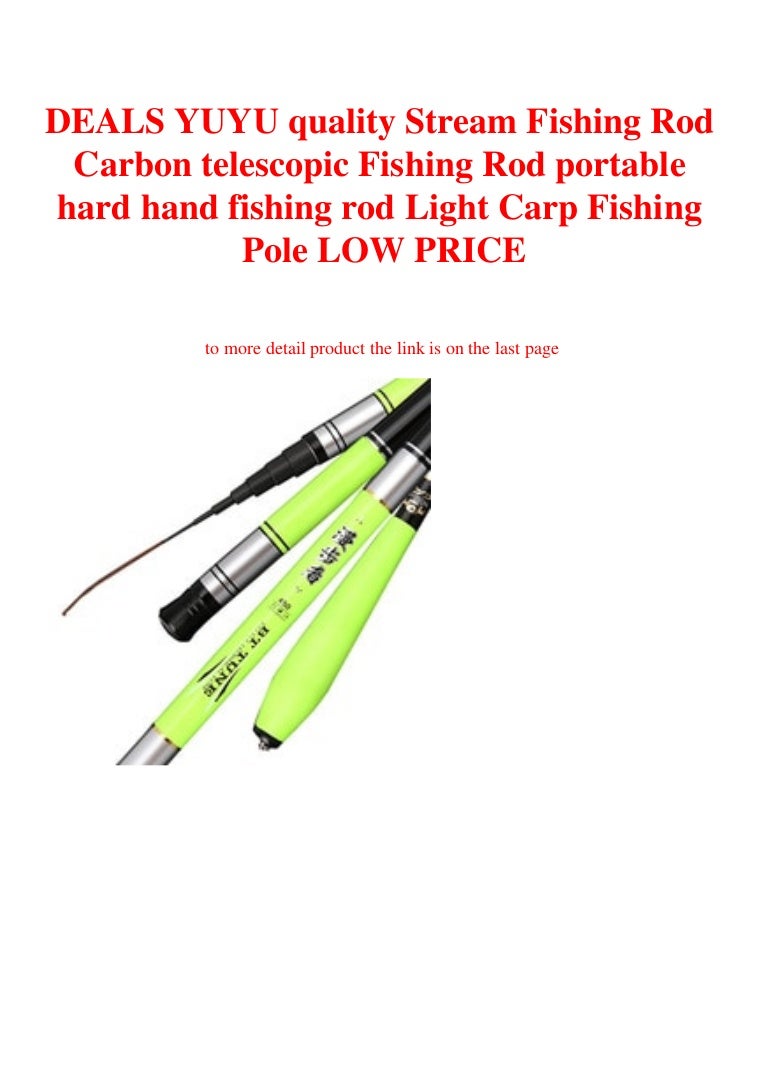 hand fishing rod