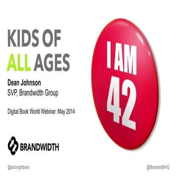 Kids of all ages: Developing Children’s Apps for Authors and Publishers