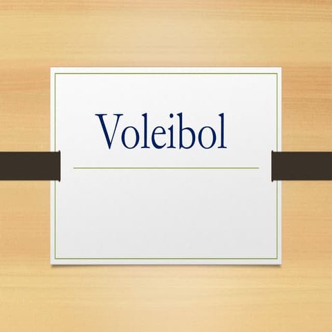 Voleibol