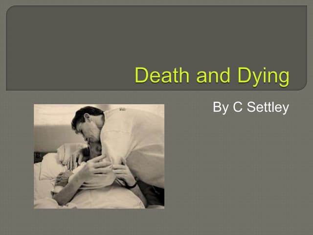 Stages of dying | PPT