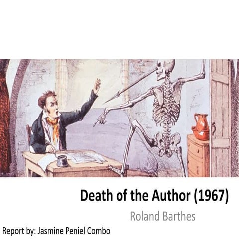Death of the author (1967)