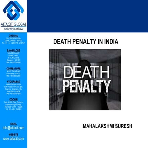 Death penalty in india