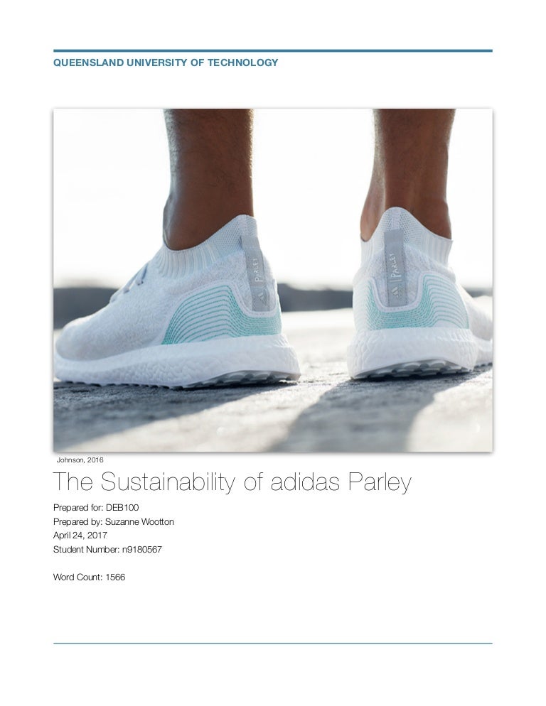 adidas parley sustainability