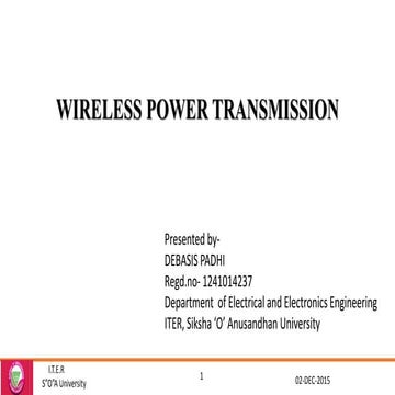 WIreless Power Transmission