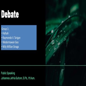 DEBATE - group 1 - 31 agus.pptx