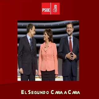 Cara a Cara Rajoy Zapatero Marzo 2008
