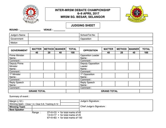 Debate Judging Sheet doc debate-judging-sheet-doc