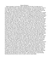 debate reflection essay