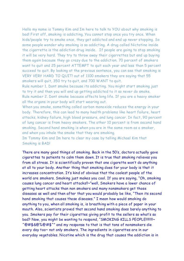 Debate script