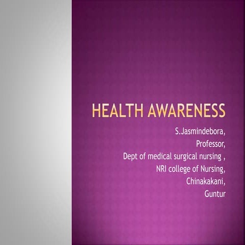 health awareness