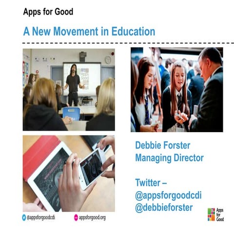 Debbie Forster: new movement in education