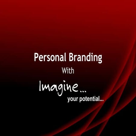 Lippy Marketing Personal Branding Presentation for Imagine Your Potential