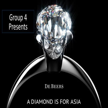 De Beers - Diamonds are for Asia