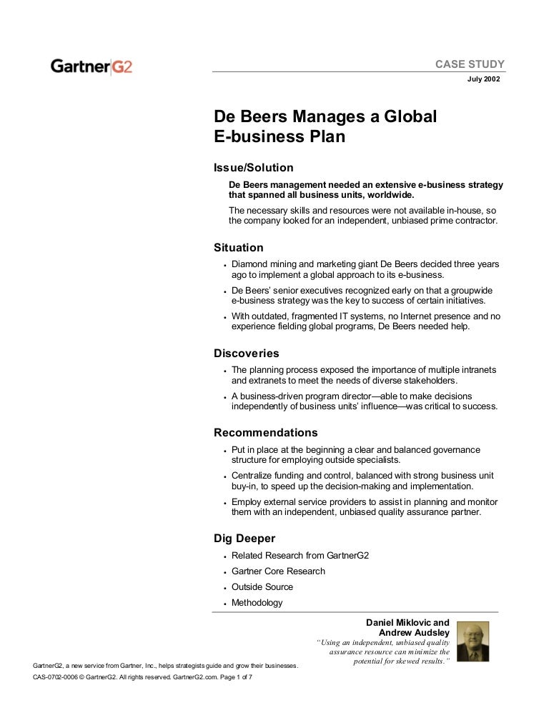 Gartner interview case study image