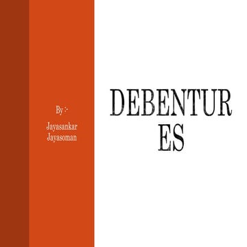Debentures