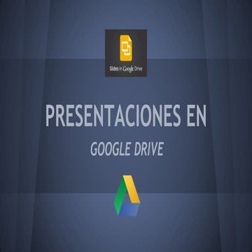 DRIVE PRESENTATIONS
