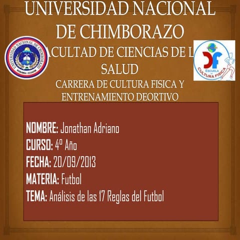 Reglamento Futbol Events PDF