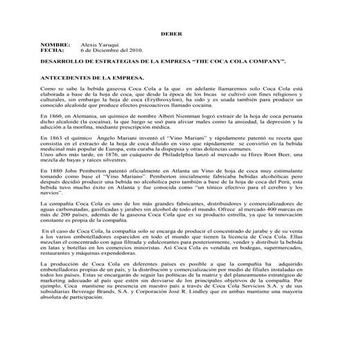 estrategias de coca cola