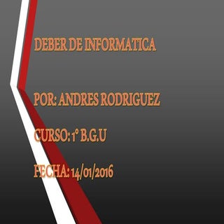 DEBER DE INFORMÁTICA 