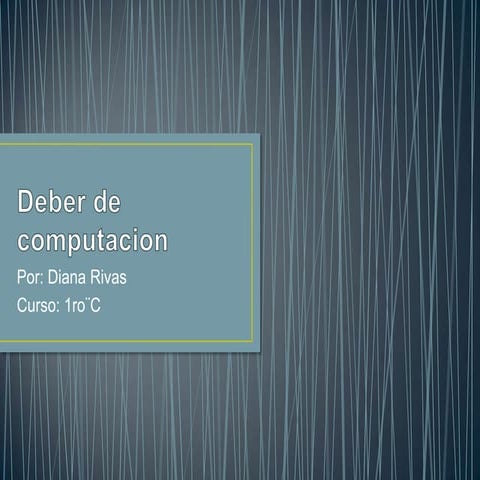 Deber de computacion