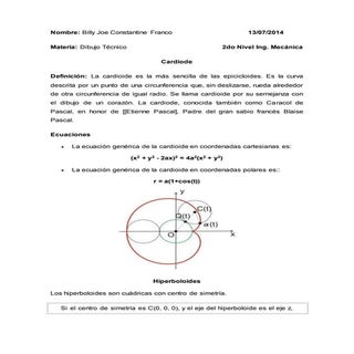 Deber de dibujo cardiode