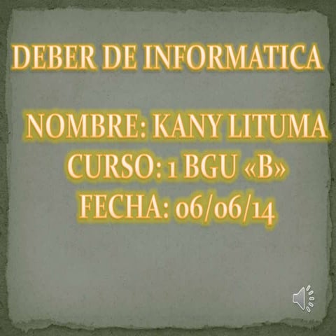 TRABAJO DE INFORMATICA