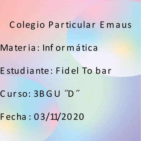 Deber de informatica   fidel tobar