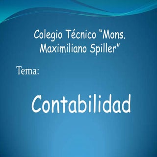 DIAPOSITIVAS SOBRE CONTABILIDAD