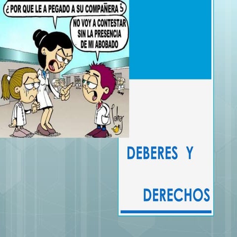 Deberes   y derechos