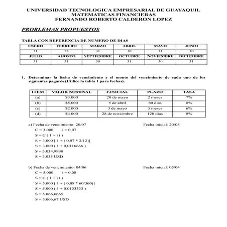 Deber Matematicas Financieras 1