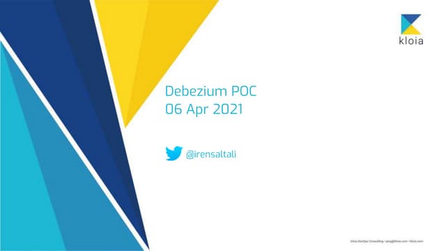 Debezium POC