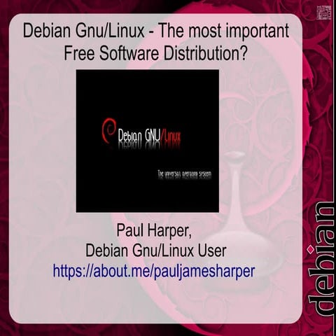 Debian Gnu/Linux - The most important Free Software distrubution?