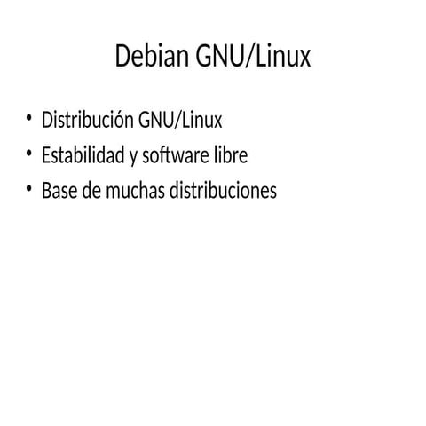 Comprehensive Overview of Debian GNU/Linux: Stability, Community, and ...