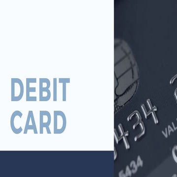 Debit card