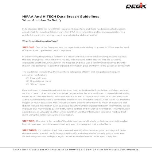 Medical Identity Theft Response Checklist for Consumers | PDF