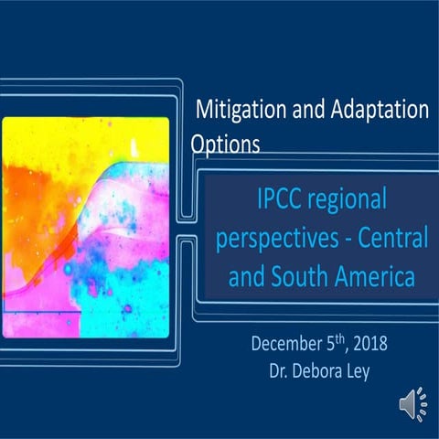 Regional Perspective - Central and South America - Feasibility assessment: mi...