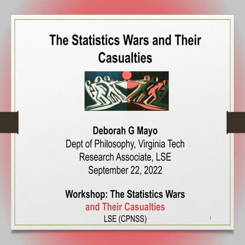 The Statistics Wars and Their Casualties (w/refs)